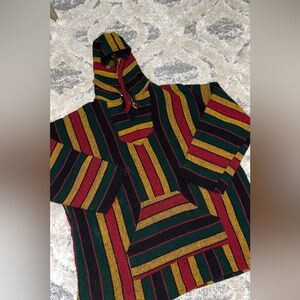 Boho Heavy Weight Hooded Sweater Jacket